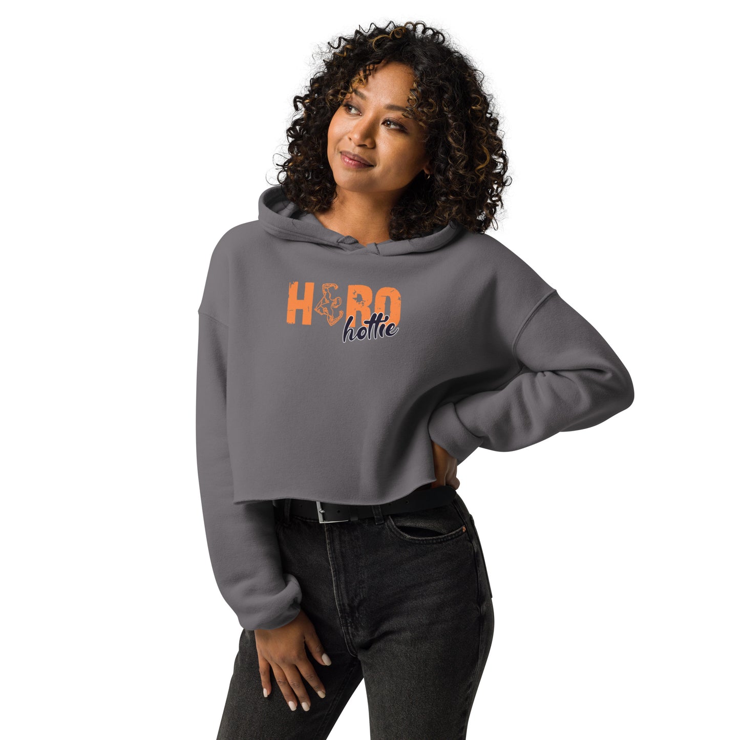 Hero Hottie Crop Hoodie